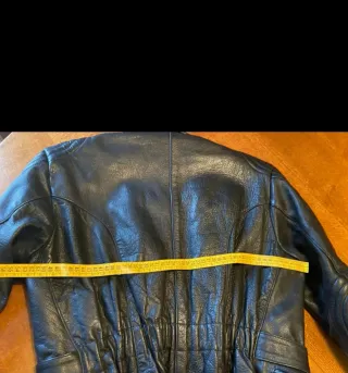 Cazadora de piel moto