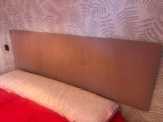 Cabecero de cama rosa