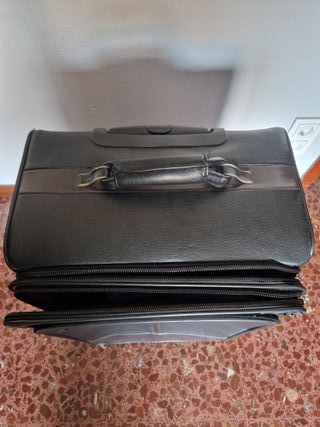 Maleta Montblanc Grande Negra y Marrón