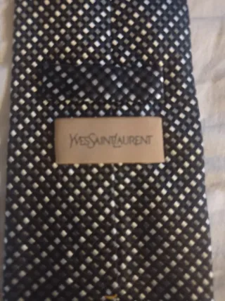 Corbata azul plateada flores