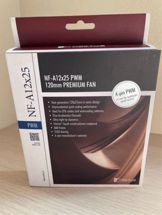 3 ventiladores Noctua NF-A12x25 PWM 120mm