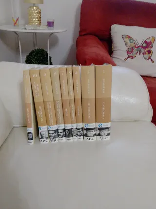 Colección de 11 libros biográficos ABC