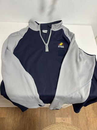 Sudadera Ejército de Tierra Azul/Gris