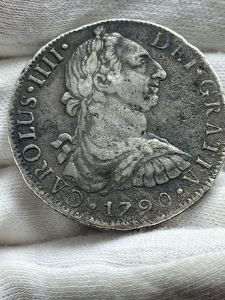8 Reales Carlos IIII 1790 FM