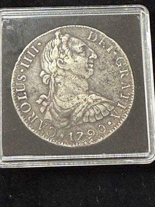 8 Reales Carlos IIII 1790 FM
