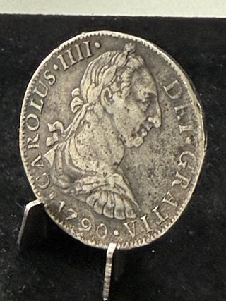 8 Reales Carlos IIII 1790 FM
