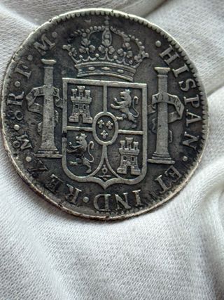 8 Reales Carlos IIII 1790 FM