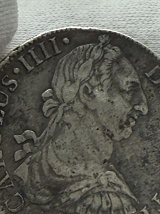 8 Reales Carlos IIII 1790 FM