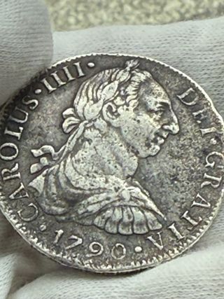 8 Reales Carlos IIII 1790 FM