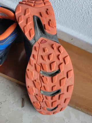 Zapatillas Salomon Gore-Tex Azul Naranja