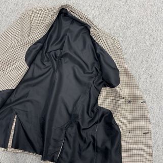 Blazer Bershka pied de poule beige Taglia M