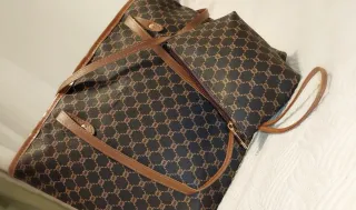 Bolso Tote y Neceser a Juego