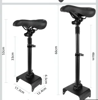 Asiento ajustable para patinete