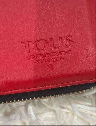 Bolso y cartera Tous beige y marrón