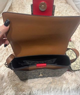 Bolso y cartera Tous beige y marrón