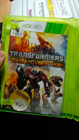 Transformers La Caída de Cybertron Xbox 360