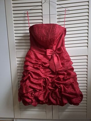 Abito rosso vintage anni 2000