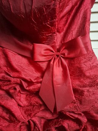 Abito rosso vintage anni 2000