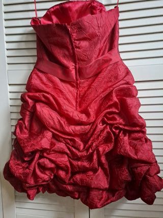 Abito rosso vintage anni 2000