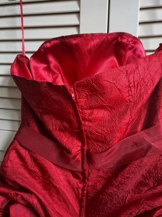 Abito rosso vintage anni 2000