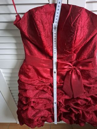 Abito rosso vintage anni 2000