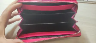 Monedero Tous Gris y Rosa