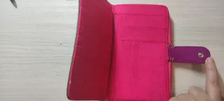 Monedero Tous Gris y Rosa