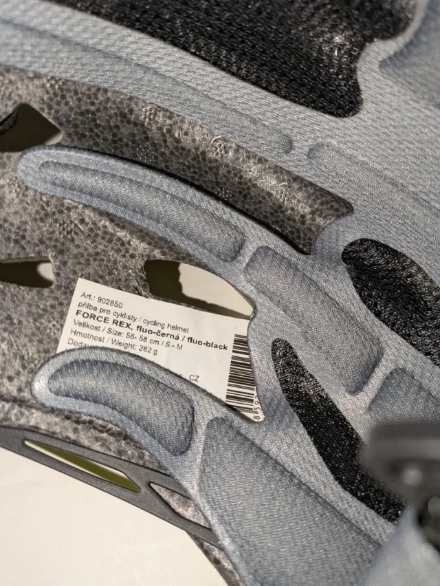 Casco bici FORCE REX giallo