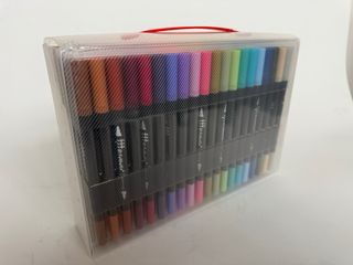 Maletín 100 Rotuladores Lettering Dual Tip