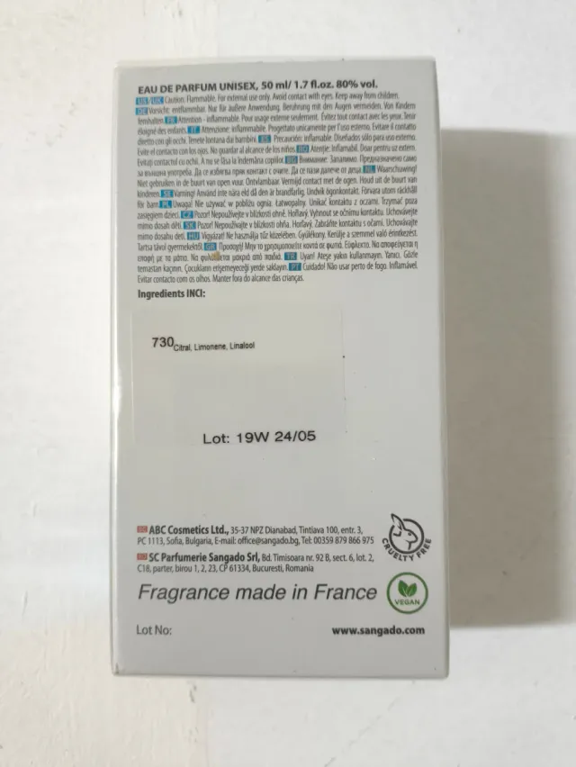 Perfume SANGADO con feromonas masculinas NUEVO