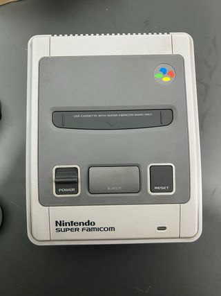 Super Famicom + 2 Mandos + RGB + Adaptador