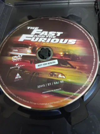 Pack A todo gas 1 y 2 DVD (FAST FURIOUS).