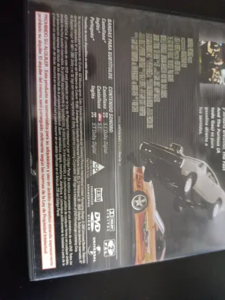 Pack A todo gas 1 y 2 DVD (FAST FURIOUS).
