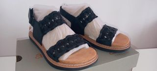 Sandalias Clarks Negras