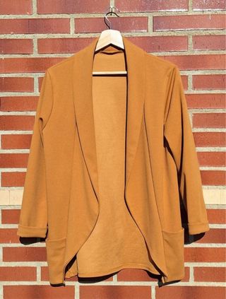 Americana/Blazer Mostaza