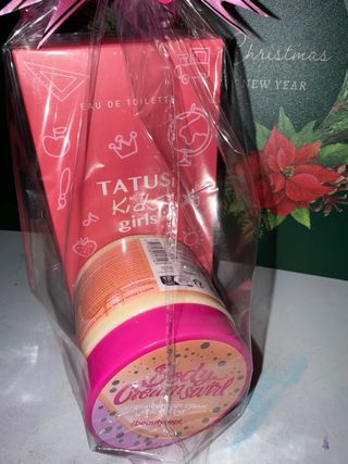 TATUS Kids Girls Colonia y Crema Corporal