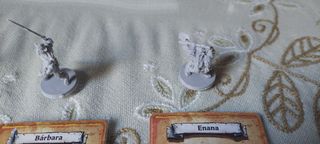 Lote 4 héroes Heroquest + 4 figuras