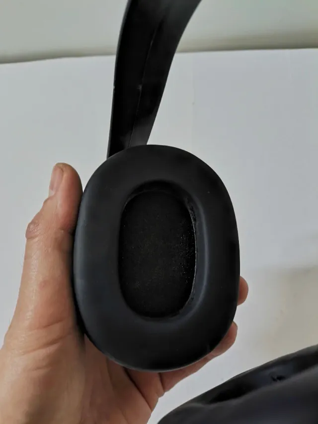 Cascos Antirruido Nuevos Naranja y Negro