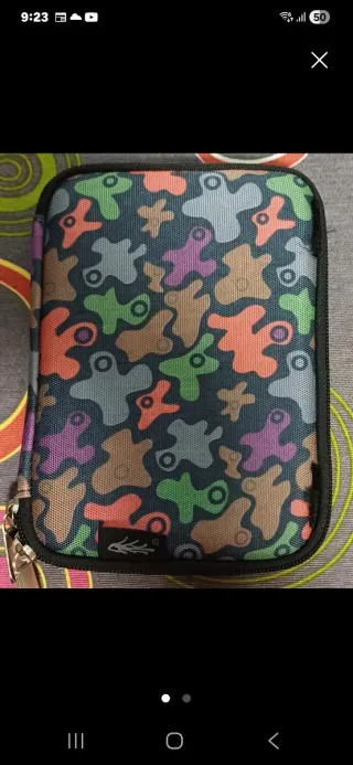 Funda para ebook multicolor