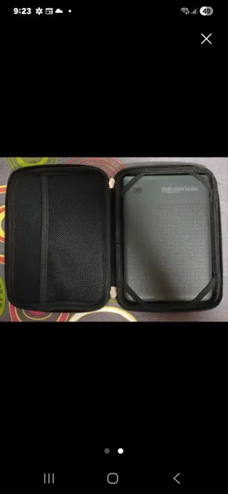 Funda para ebook multicolor