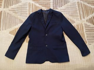 Traje de chaqueta y pantalón Zara, azul 13-14 años