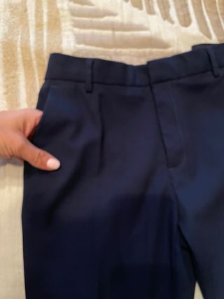 Traje de chaqueta y pantalón Zara, azul 13-14 años