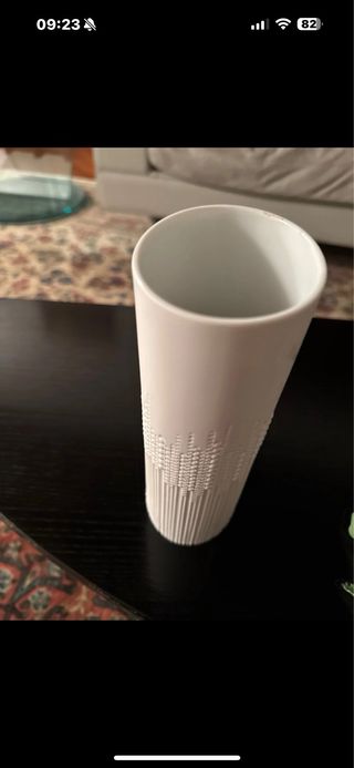 Vaso Rosenthal Modernista Porcellana