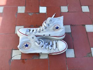 Converse All Star Blancas Mujer Talla 38