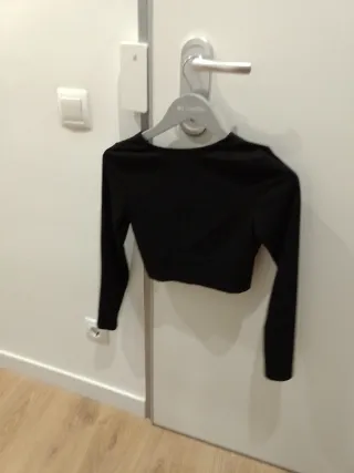 Jersey negro mujer talla XS/S