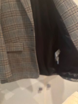 Americana cuadros Stradivarius multicolor