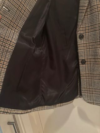 Americana cuadros Stradivarius multicolor