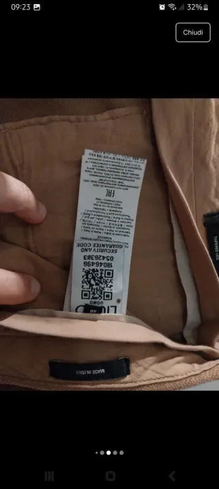 Pantaloni uomo Liu Jo beige