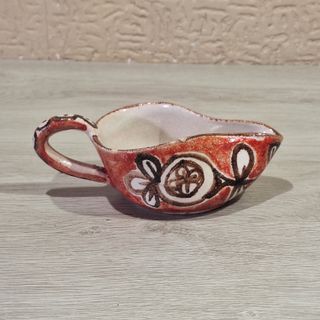 Raro Set Te Ceramica De Simone Anni 60