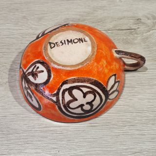 Raro Set Te Ceramica De Simone Anni 60